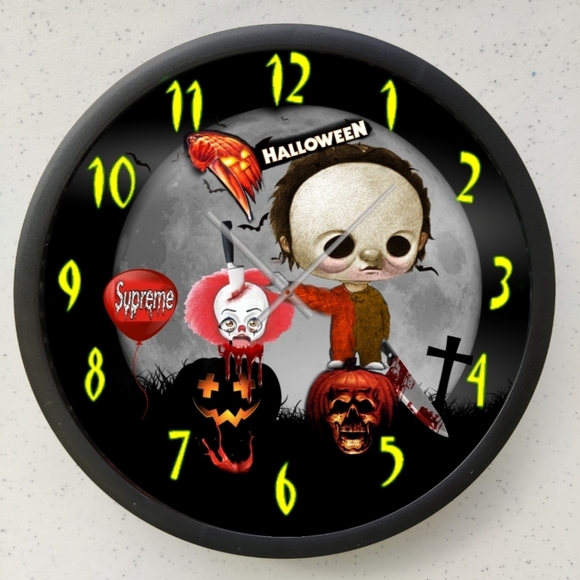 Michael Myers Halloween ends it clown clock - Picture 4 of 7